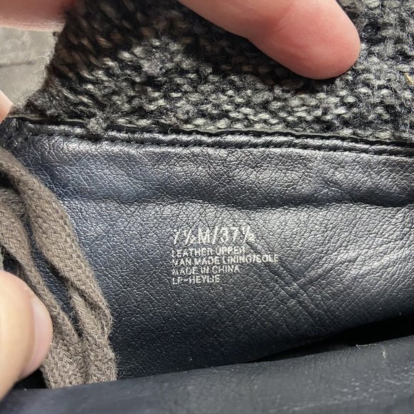 Lucky Brand Heylie Combat Boot Womens 7.5 Gray Suede Outdoor Lace Up Casual Shoe - Picture 8 of 9